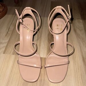 Mix No 6 nude heels